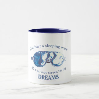 Caneca Máscara de Dormir