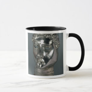Caneca Máscara de prata, romana, ?a metade do ANÚNCIO d