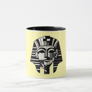 Caneca Máscara de Tutankamon poligonal