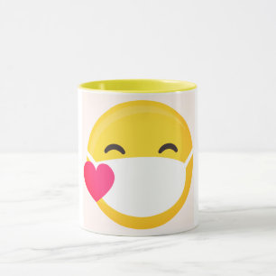 Caneca Mask Emoji Mug