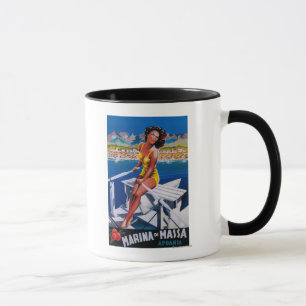 Caneca Massa Marina Poster de viagens
