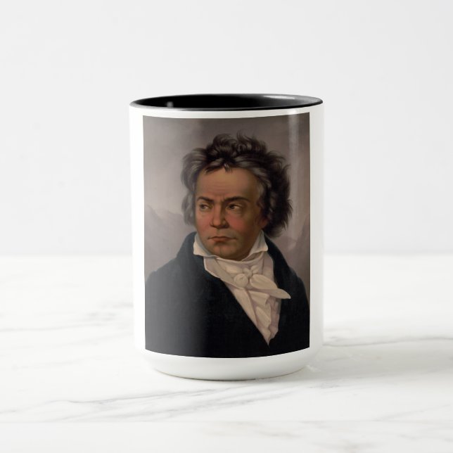 Caneca Master Ludwig Beethoven Synfony Music Composer (Centro)