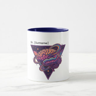 Caneca Master of the Mind - Personalized Dr. [Name] Mug