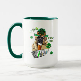 Caneca Mastiff St Patricks Inglês