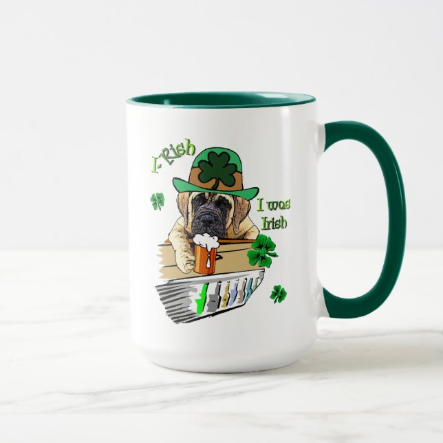 Caneca Mastiff St Patricks Inglês (Direita)