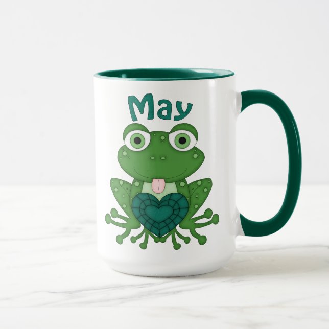 Caneca Mata de café de Sapo de Birthstone (Direita)