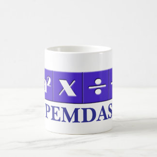 Caneca matemática PEMDAS
