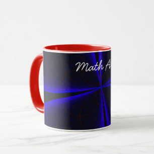 Caneca Math Art Clover Leaf Coffee Mug
