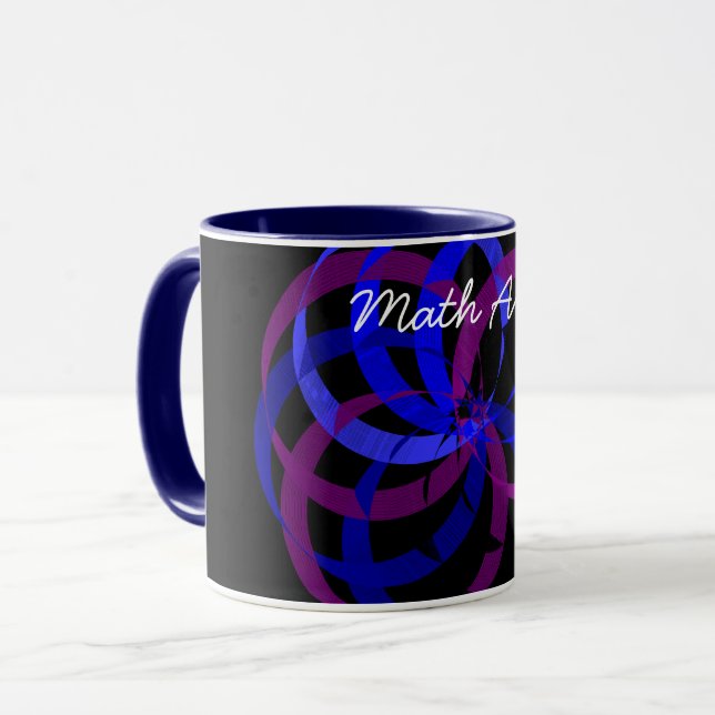 Caneca Math Art Ring Coffee Mug (Frente Esquerda)