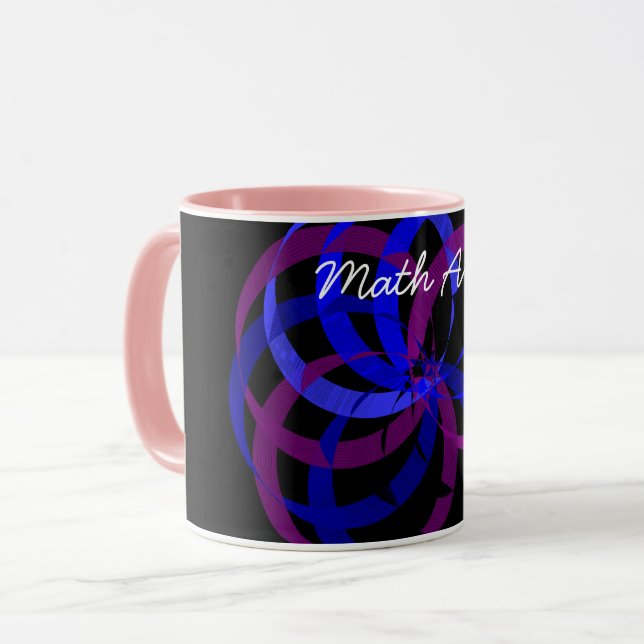 Caneca Math Art Ring Coffee Mug (Frente Esquerda)