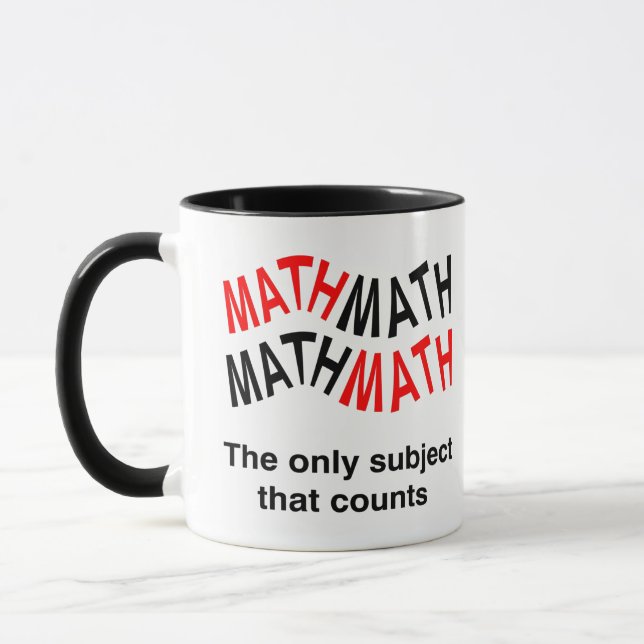 Caneca Math Counts Wavy (Esquerda)