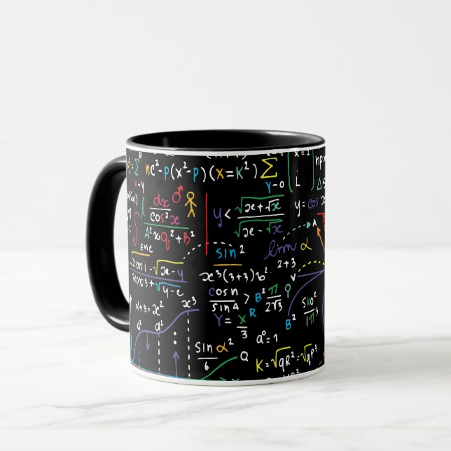 Caneca Mathematik Geometrie Schüler Lehrer (Frente Esquerda)