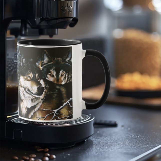 Caneca Matilha de Lobos (Criador carregado)