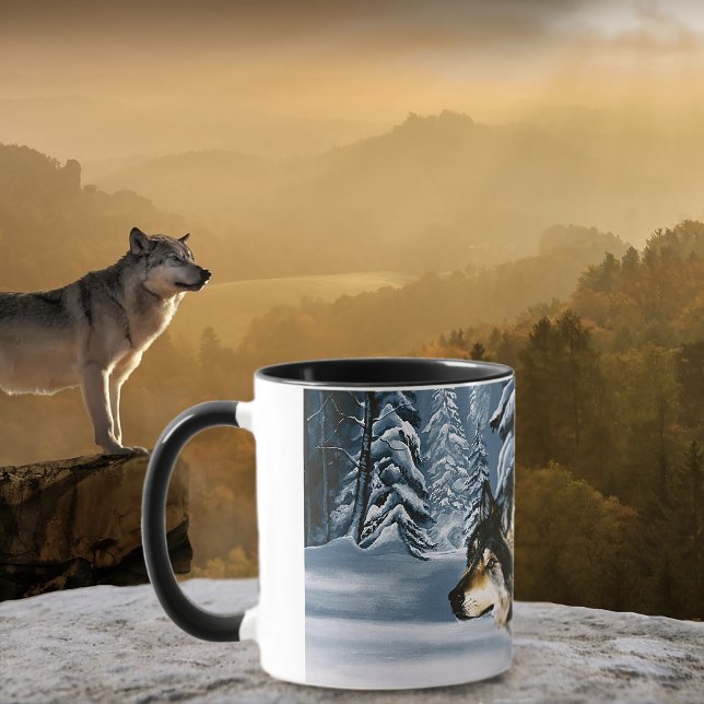 Caneca Matilha de Lobos (Criador carregado)
