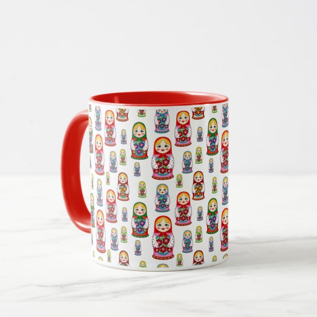 Caneca Matreshka (Frente Esquerda)
