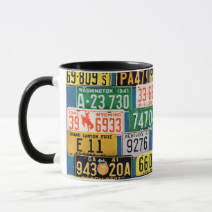 Caneca Matrículas por H. Wilson Smith