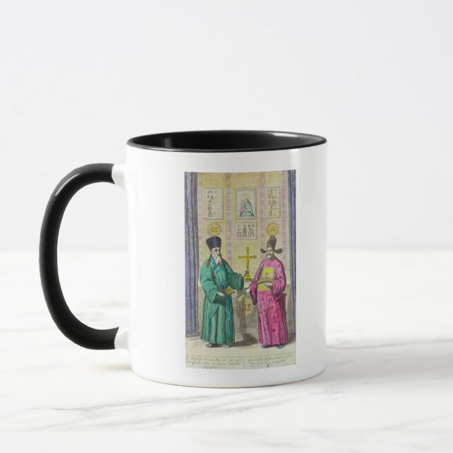 Caneca Matteo Ricci e um outro cristão (Esquerda)