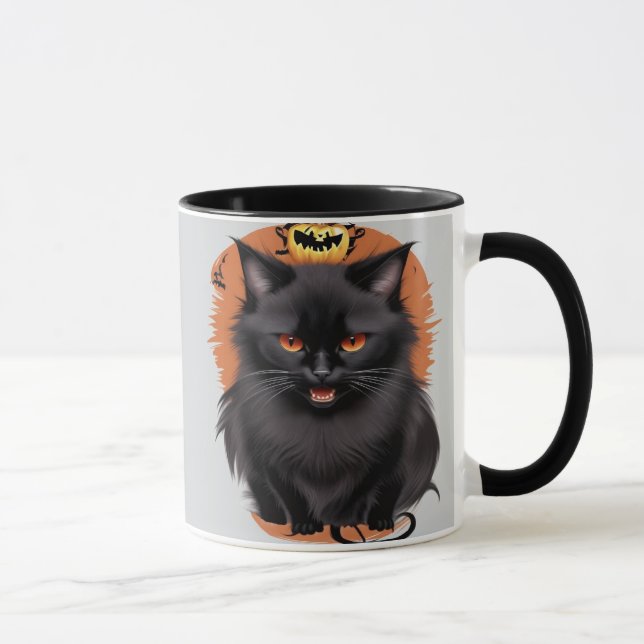 Caneca Mau Black Cat Mug (Direita)