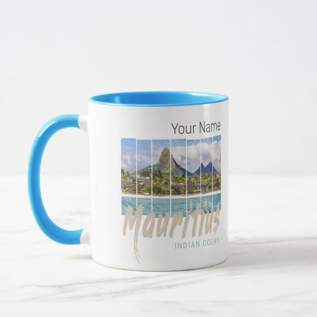 Caneca Maurícia Le Morne Brabant Mountain Souvenir (Esquerda)