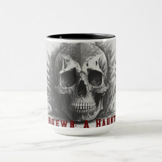 Caneca "Maus-Vivos: Um Saco de Assalto" Café de Halloween