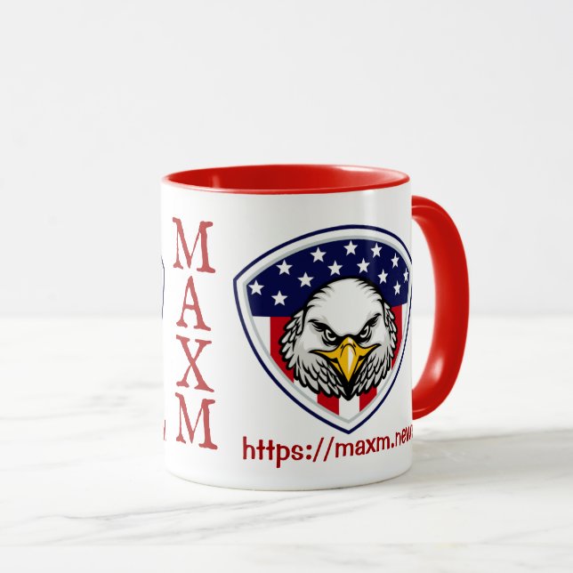 Caneca MáxM Coffee Mug (Frente Esquerda)
