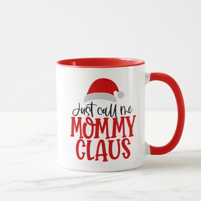 Caneca Me Chame De Mamãe Claus-56876 (Direita)