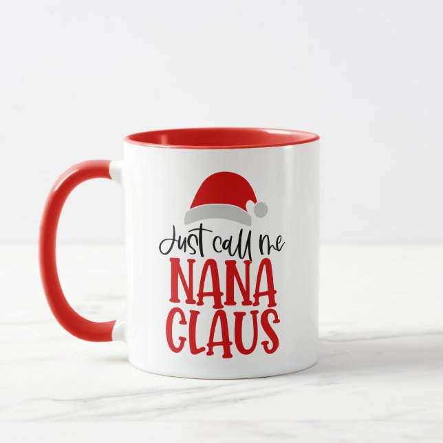 Caneca Me Chame De Nana Claus-56768 (Esquerda)
