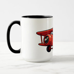 Caneca Mecânico de Desenho Animado Fofo com Ilustração de