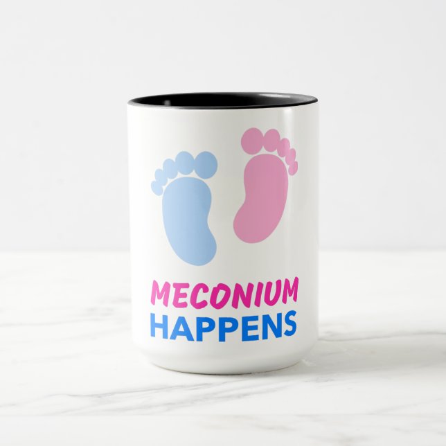 Caneca Meconium Acontece Coffee Mug (Centro)