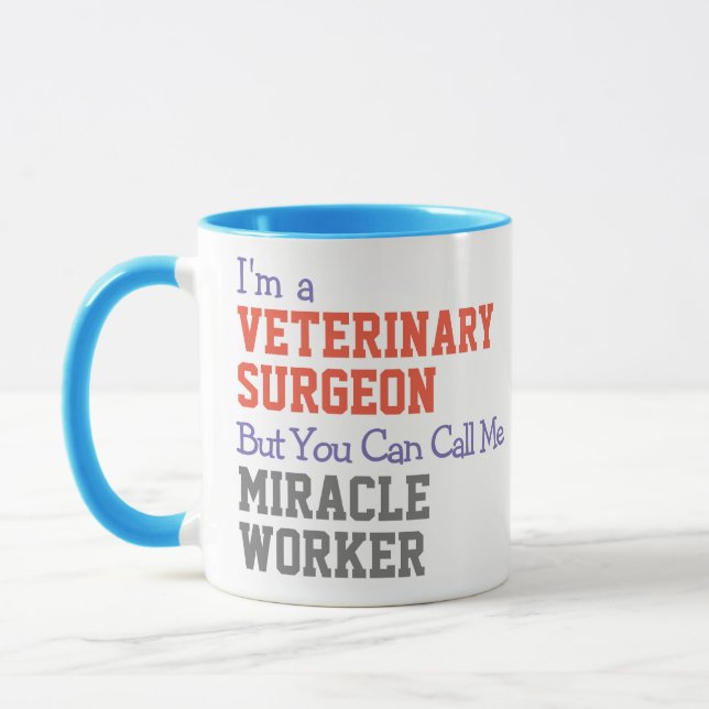 Caneca Medicina Veterinária Milagre (Esquerda)