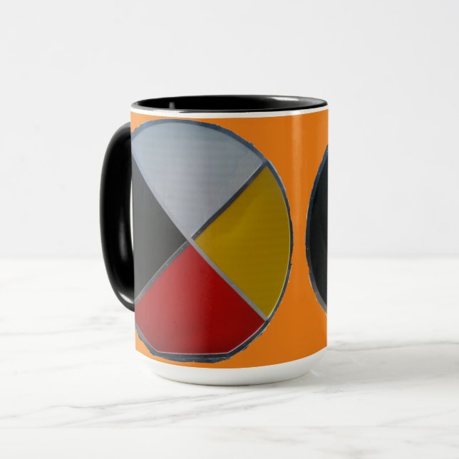 Caneca Medicine Wheel Large Combo Mug (Frente Esquerda)