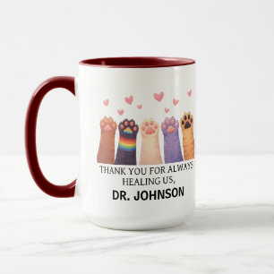 Caneca Médico Animal Personalizado Feliz Dia dos Médico