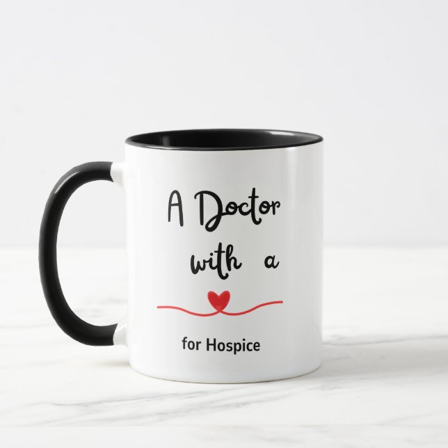 Caneca Médico com Coração para Hospital (Esquerda)