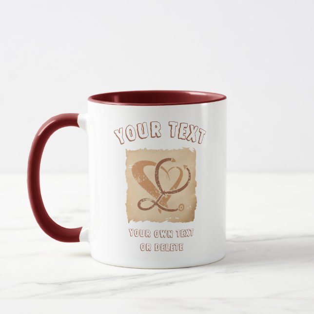 Caneca Médico, enfermeiro, paramédico, modelo de presente (Esquerda)