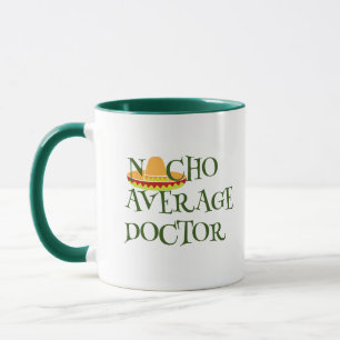 Caneca Médico Médico Médico Nacho, Engraçado Dizendo
