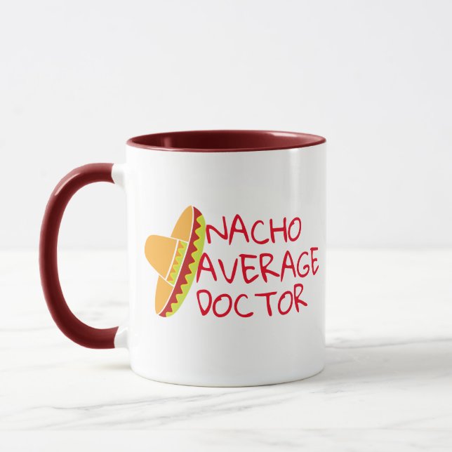 Caneca Médico Médico Médico Pun Engraçado Coffee Mug (Esquerda)