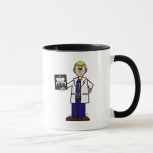 Caneca Médico Ortopédico Masculino com Hip X-Ray Mug