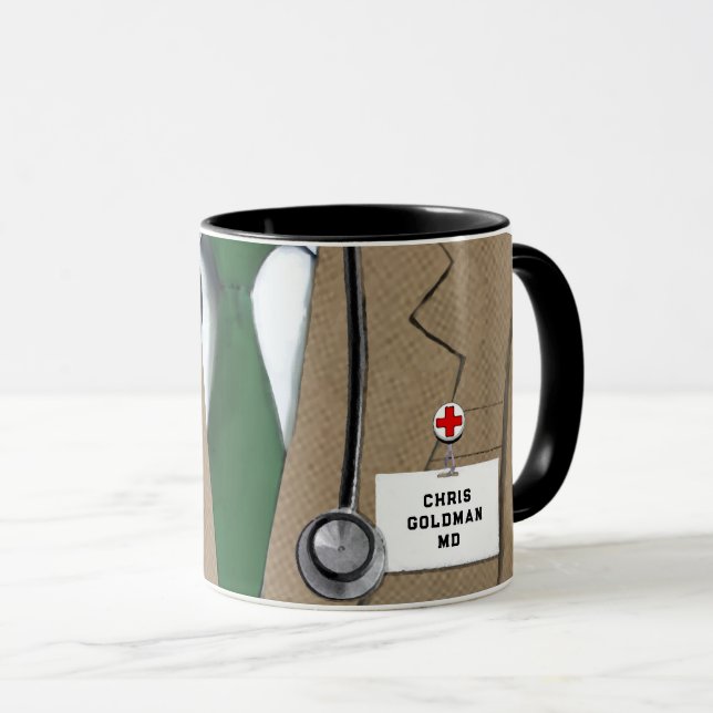Caneca Médico Único (Frente Esquerda)