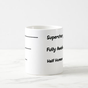 Caneca Medidor de Cafeína – Níveis de Café para Ca