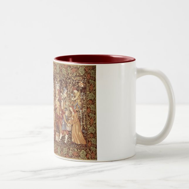 Caneca medieval da tapeçaria (Direita)
