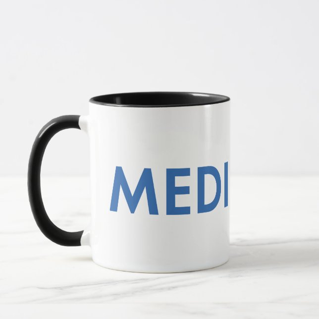Caneca MEDILOGIX Coffee Mug Wrap Logotipo padrão (Esquerda)