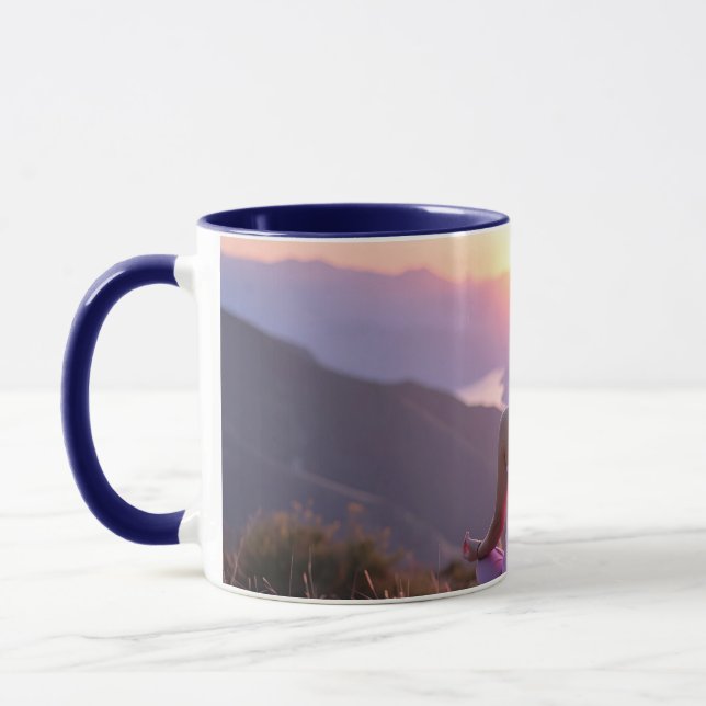Caneca Meditation - Inner Balance - Yoga (Esquerda)