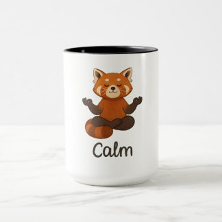 Caneca Meditative Red Panda Calm