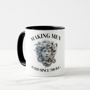 CANECA MEDUSA, DEIXANDO OS HOMENS DUROS DESDE 700 A.C.