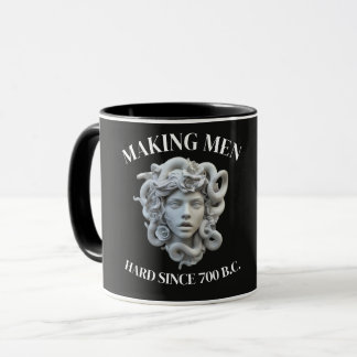 CANECA MEDUSA, DEIXANDO OS HOMENS DUROS DESDE 700 A.C.