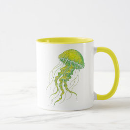 Caneca Méduse Fluorescente Artistique
