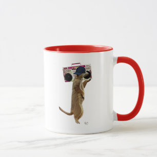 Caneca Meerkat com Boom Box Ghetto Blaster 2