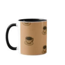 Meio século Moderno Café Marrom