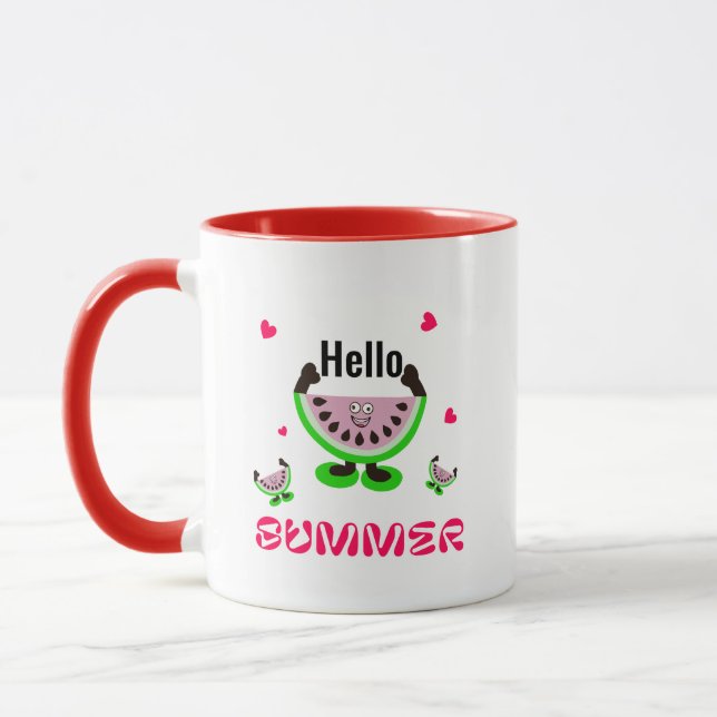 Caneca Melancias engraçadas (Esquerda)