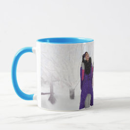 Caneca Melanina na neve | Inverno | Modas |